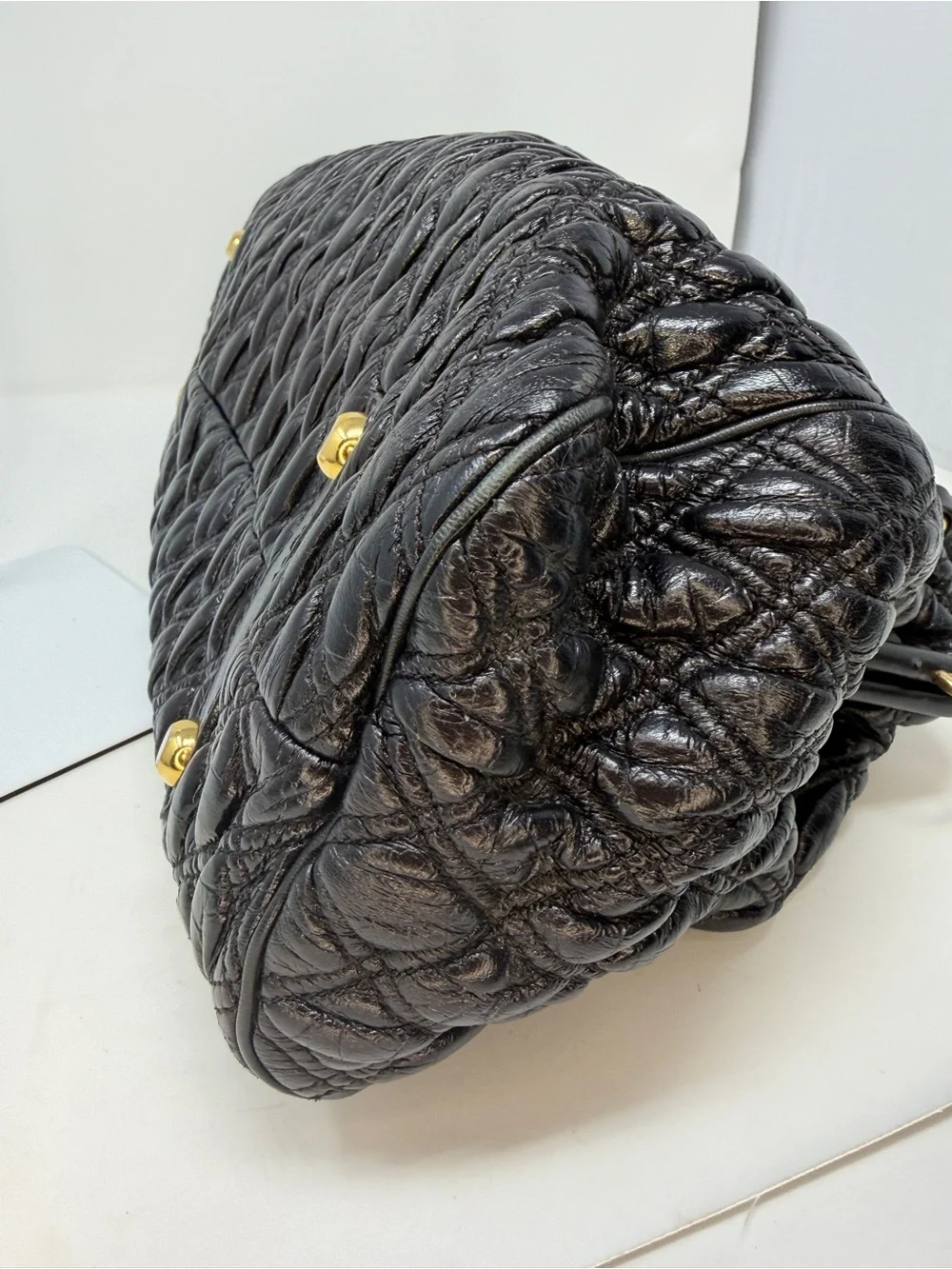 Marc Jacobs Quilted Black Stam Bag Fall 2007 Collection